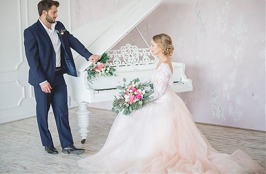 Свадьба Беллы и Дмитрия в нежно-розовом цвете